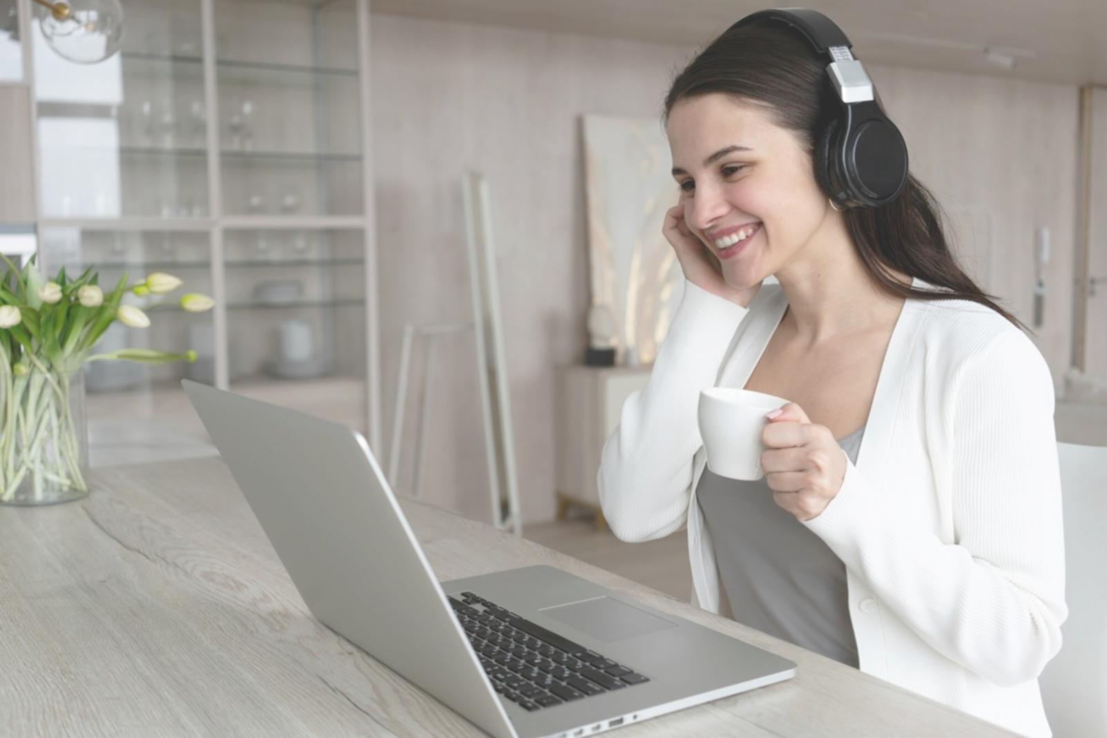 Close-up of SEO analytics dashboard on computer screen